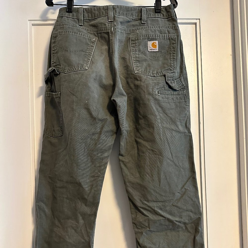 Carhartt Women's Canvas Utility Pants - Olive